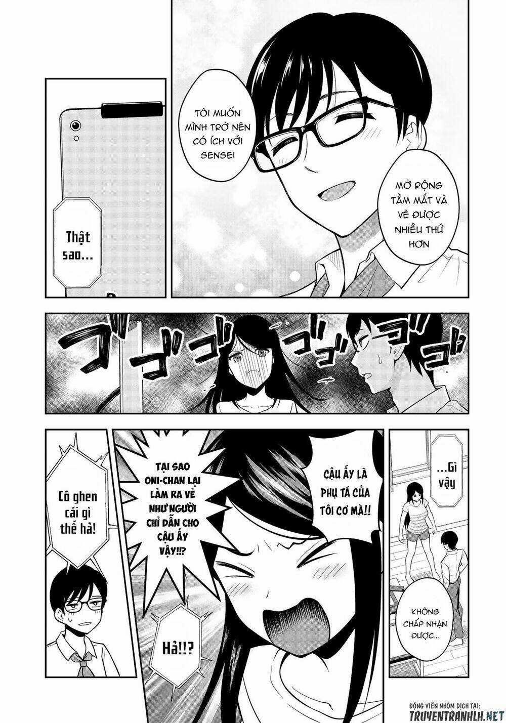 Hagoromo-Sensei Wa Kyou Mo Kandzume Chapter 4 trang 20