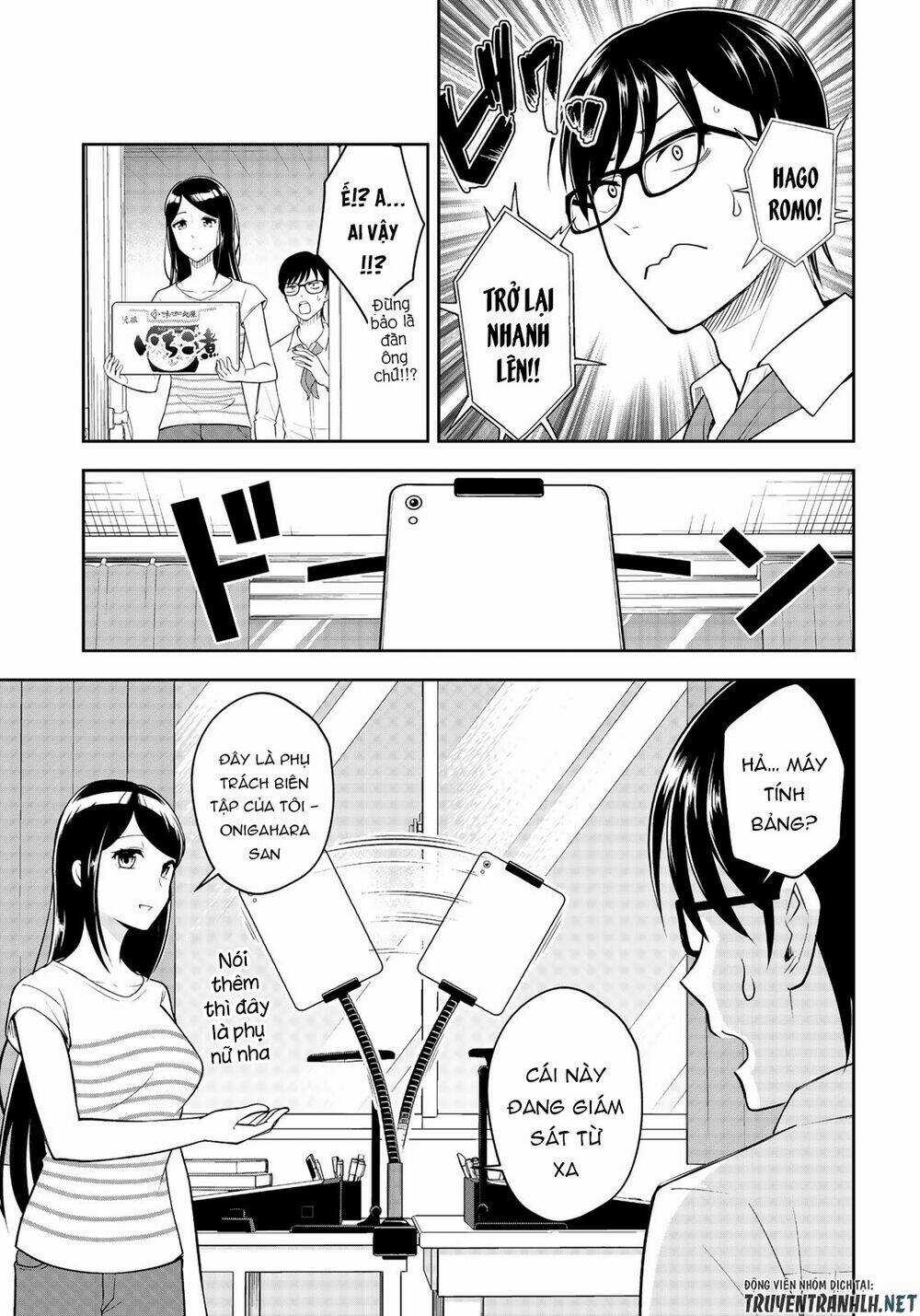 Hagoromo-Sensei Wa Kyou Mo Kandzume Chapter 4 trang 4