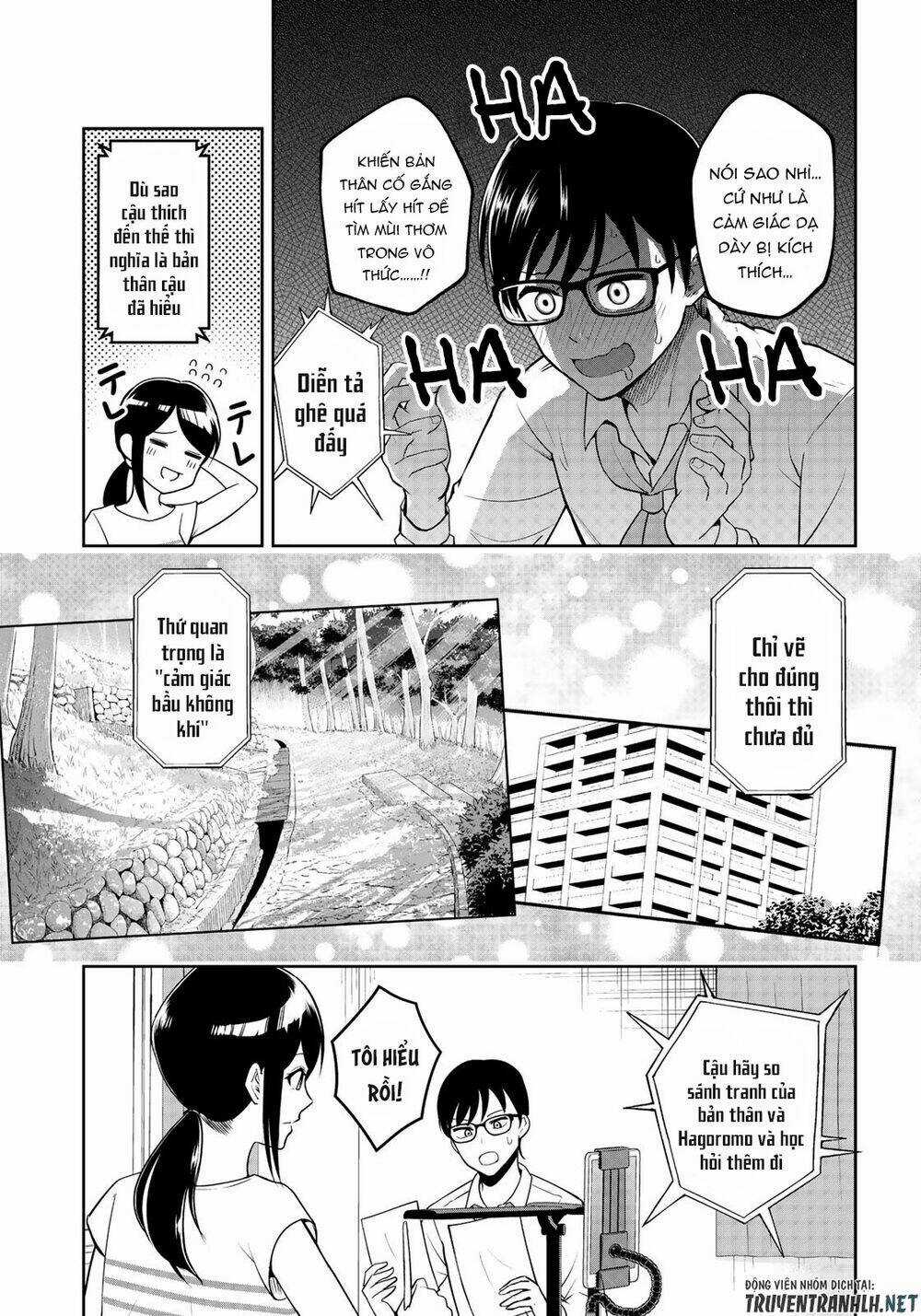 Hagoromo-Sensei Wa Kyou Mo Kandzume Chapter 4 trang 8
