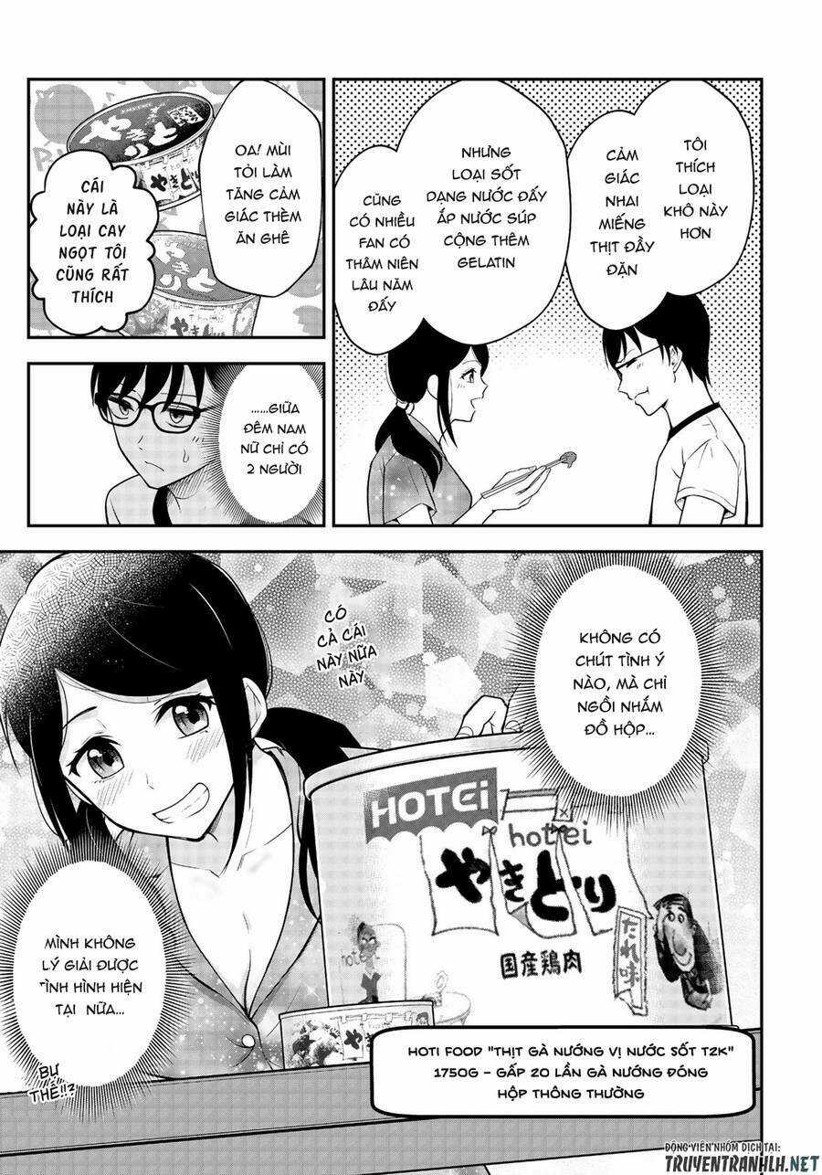 Hagoromo-Sensei Wa Kyou Mo Kandzume Chapter 5 trang 12