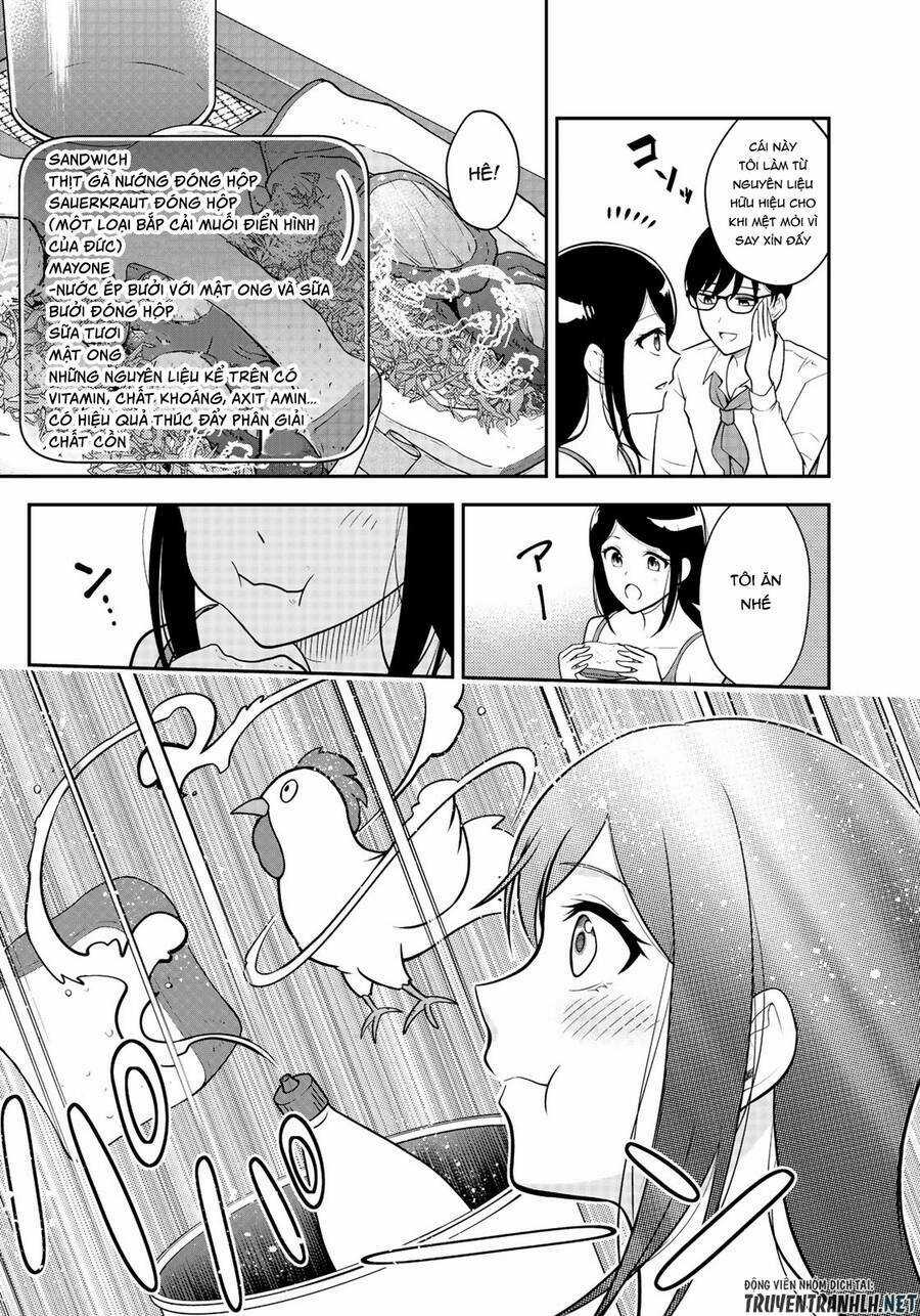 Hagoromo-Sensei Wa Kyou Mo Kandzume Chapter 5 trang 16