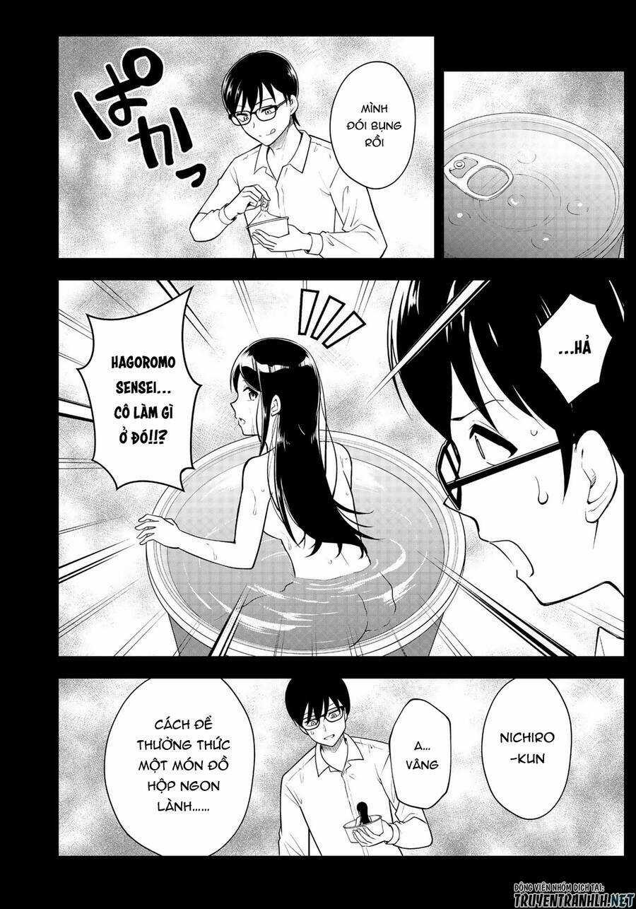 Hagoromo-Sensei Wa Kyou Mo Kandzume Chapter 5 trang 2