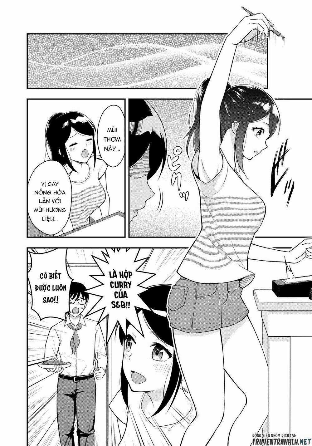 Hagoromo-Sensei Wa Kyou Mo Kandzume Chapter 6 trang 11