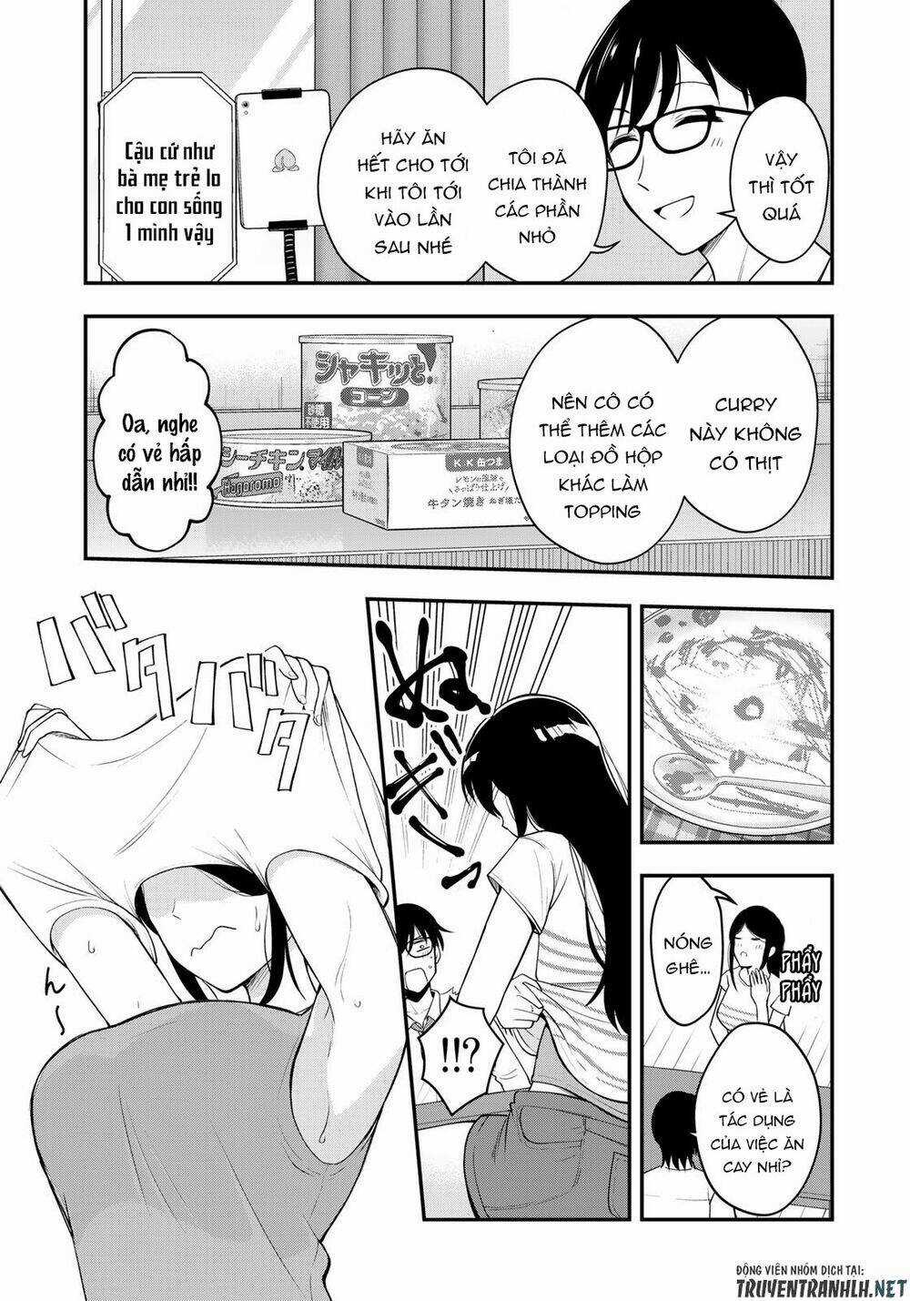 Hagoromo-Sensei Wa Kyou Mo Kandzume Chapter 6 trang 14