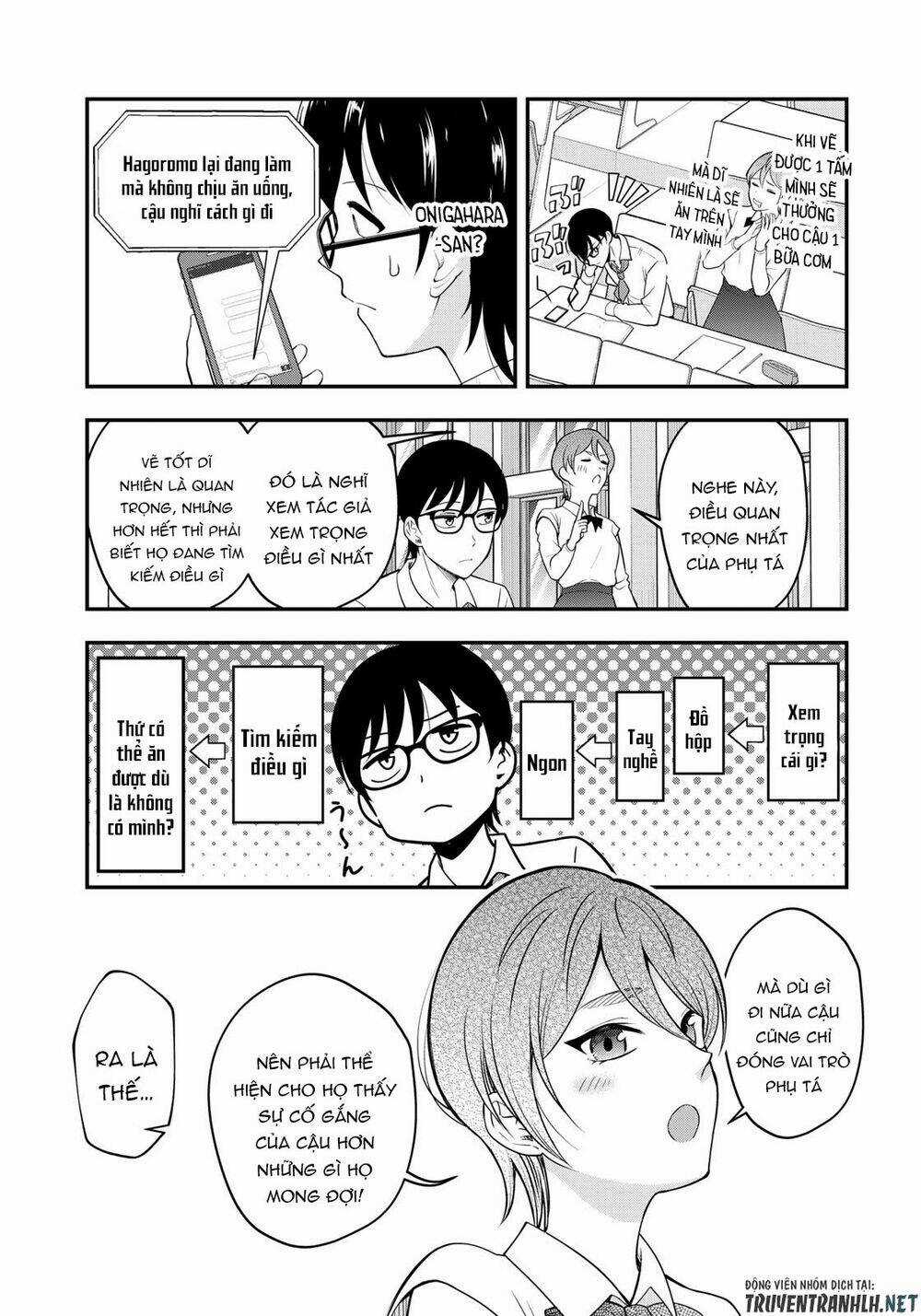 Hagoromo-Sensei Wa Kyou Mo Kandzume Chapter 6 trang 6