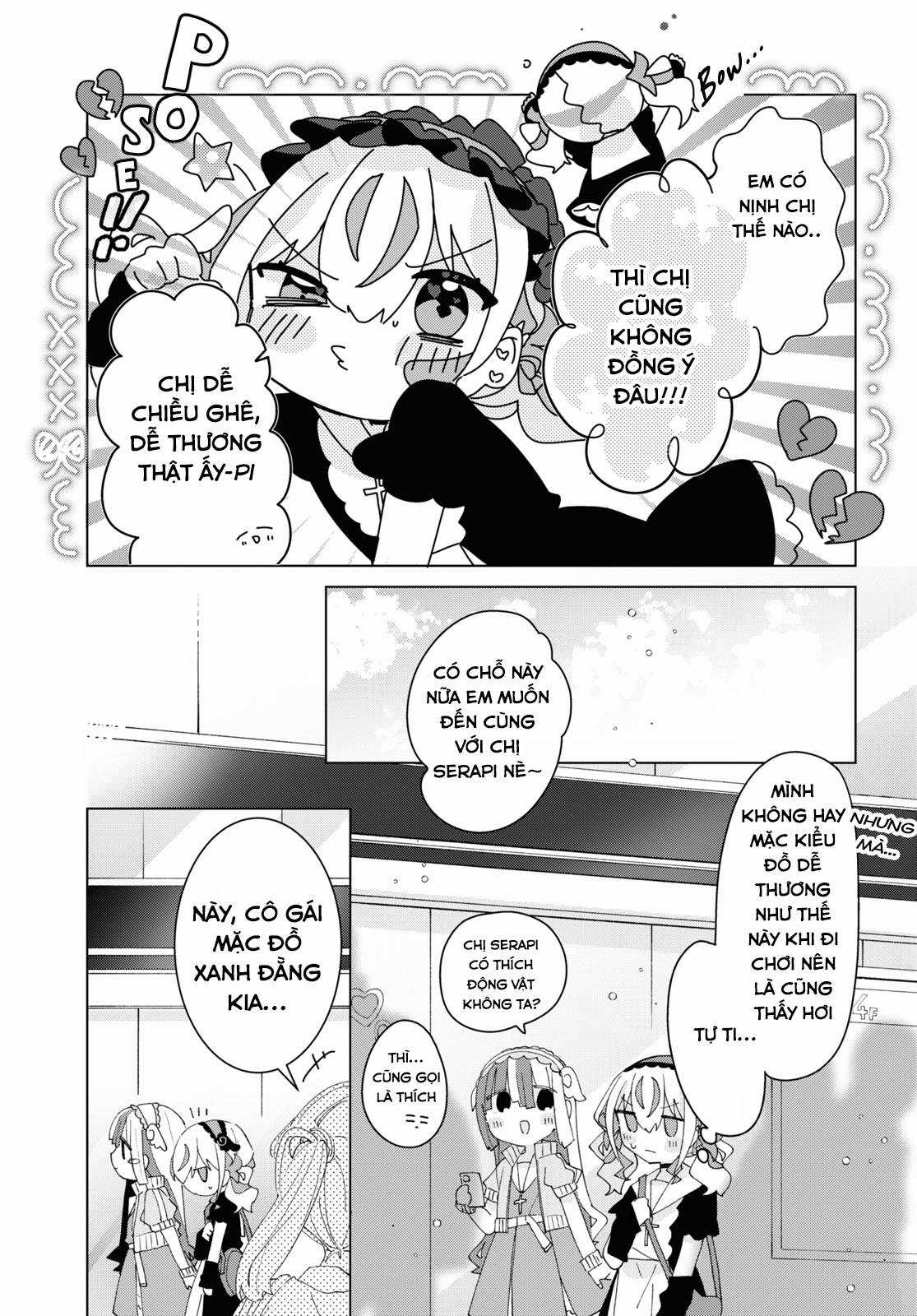 Hai Chị Em Nhà Herami Bất Ổn Thực Sự! Chapter 12 trang 8