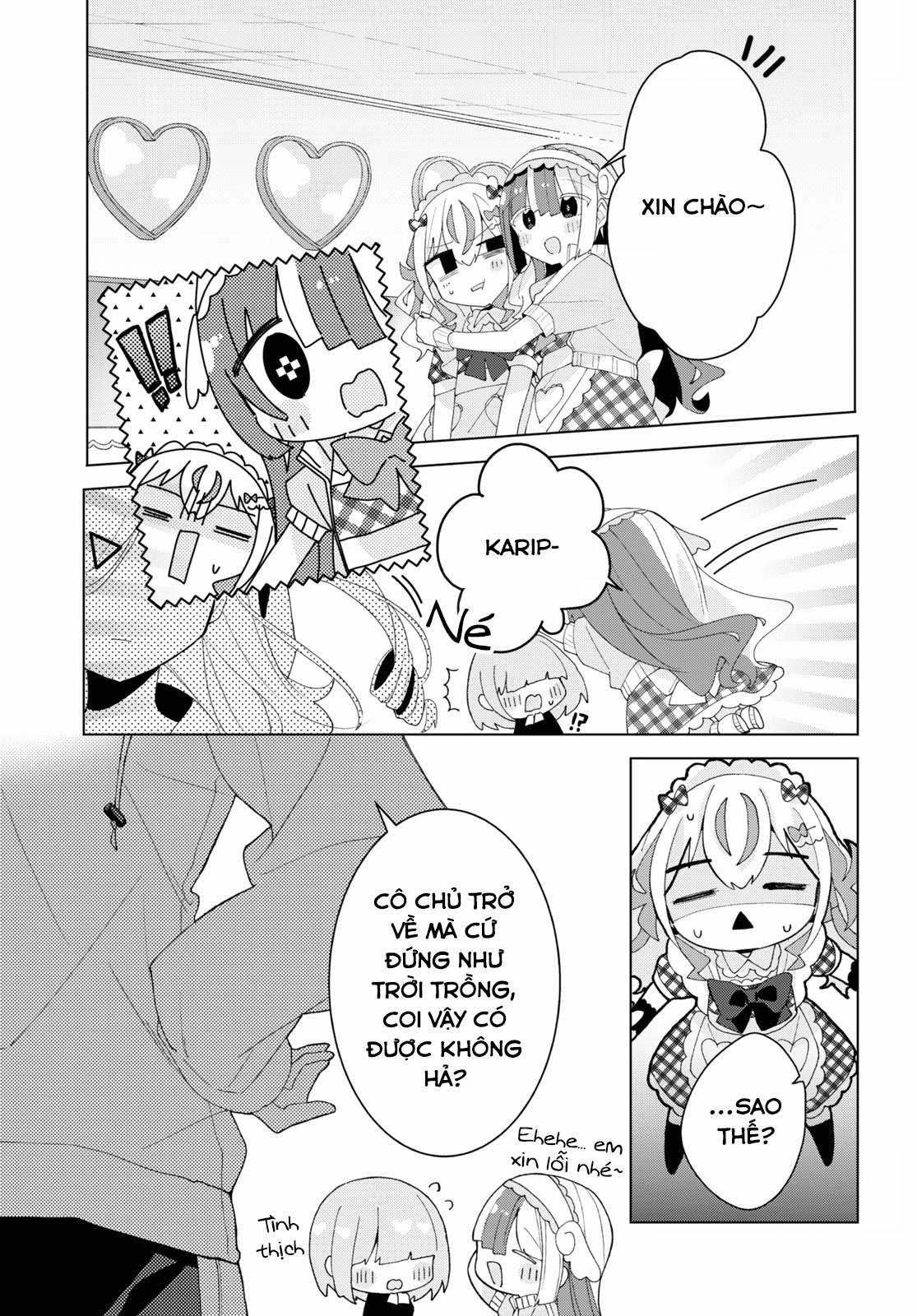 Hai Chị Em Nhà Herami Bất Ổn Thực Sự! Chapter 14 trang 36