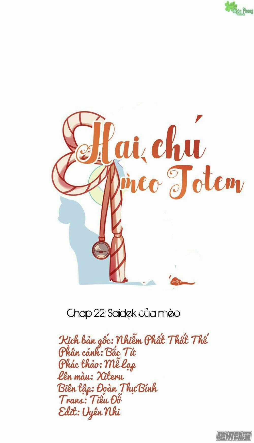 Hai Chú Mèo ToTem Chapter 22 trang 1