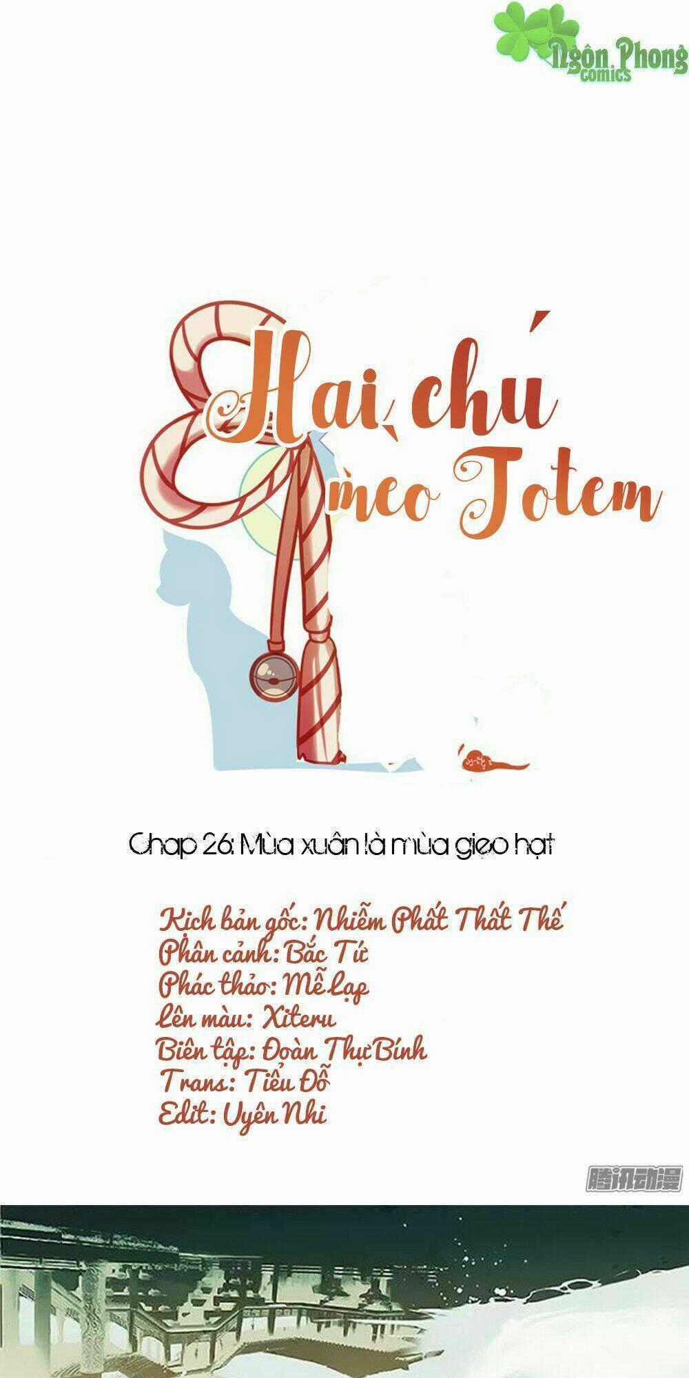 Hai Chú Mèo ToTem Chapter 26 trang 0