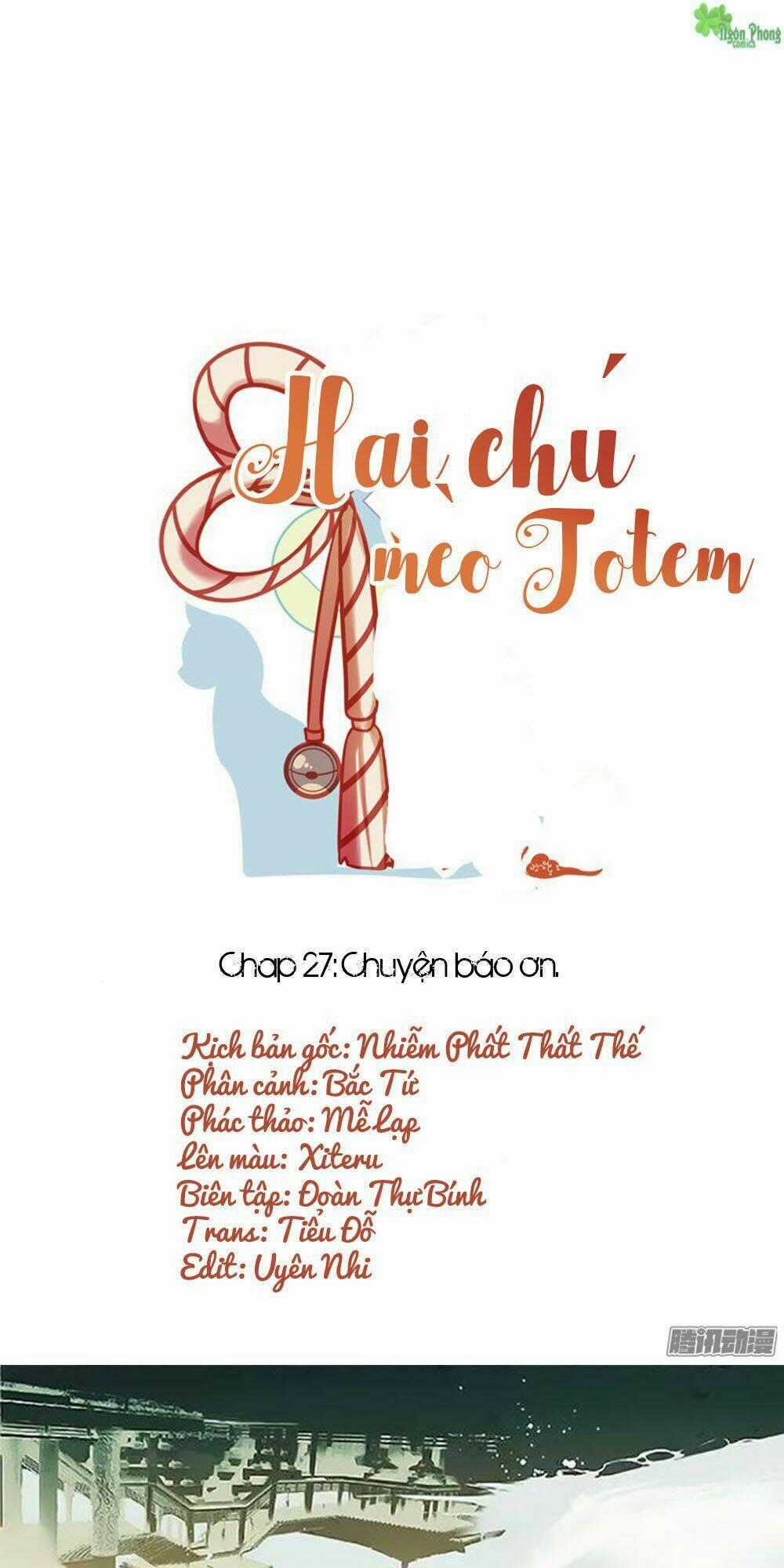 Hai Chú Mèo ToTem Chapter 27 trang 0