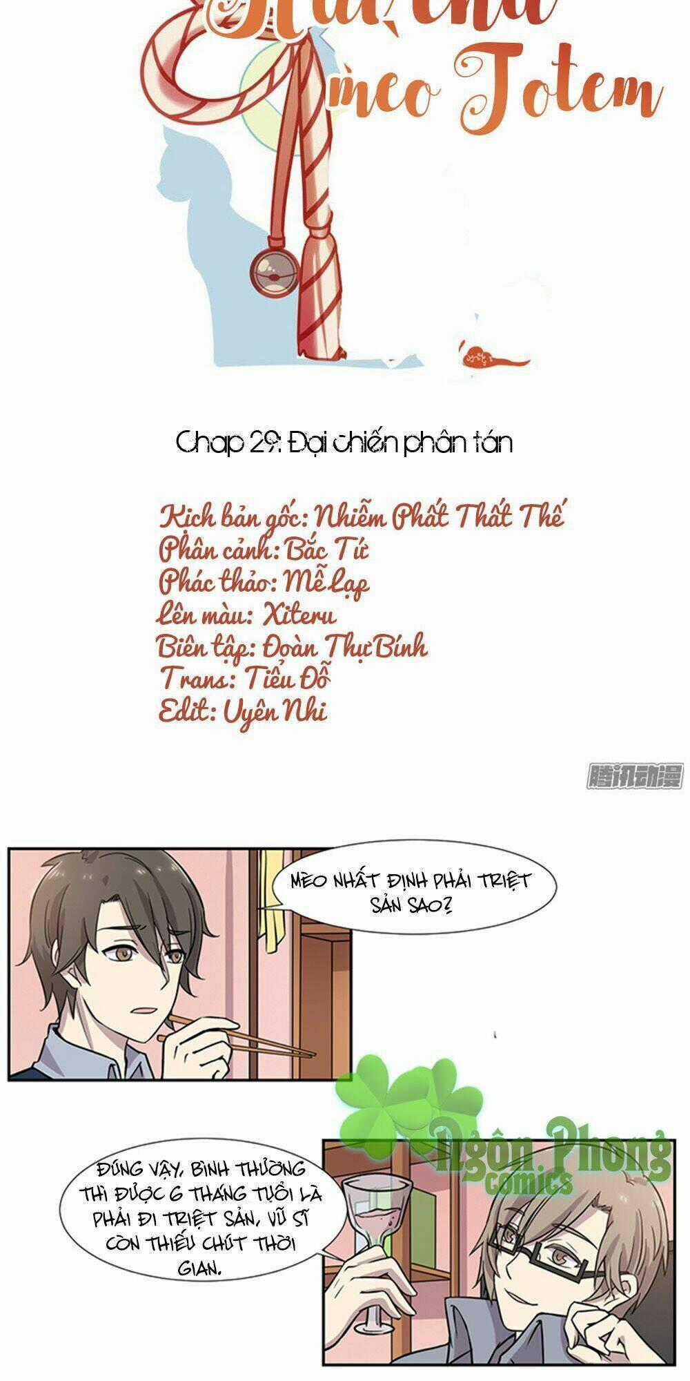 Hai Chú Mèo ToTem Chapter 29 trang 1