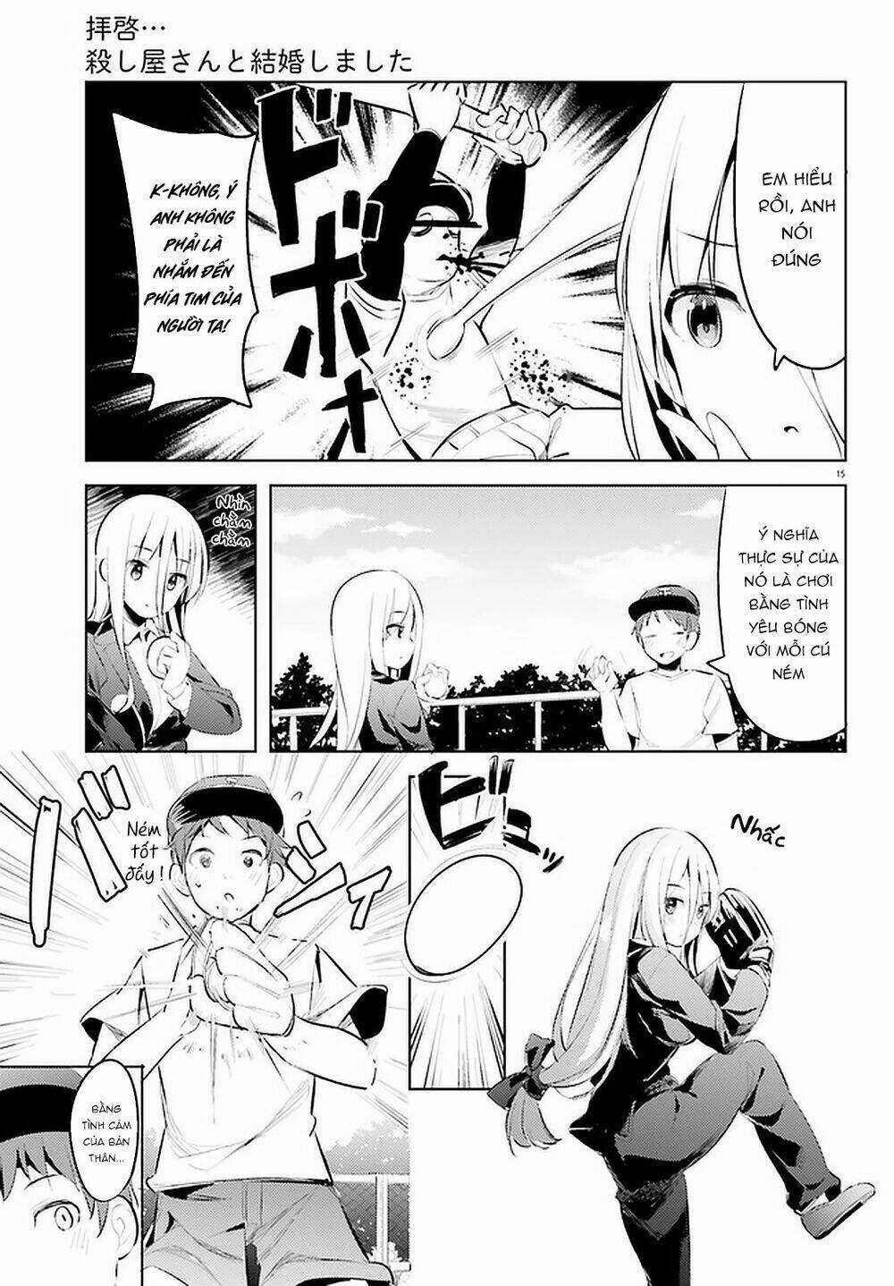 Haikei… Koroshiyasan To Kekkonshimashita Chapter 13 trang 15