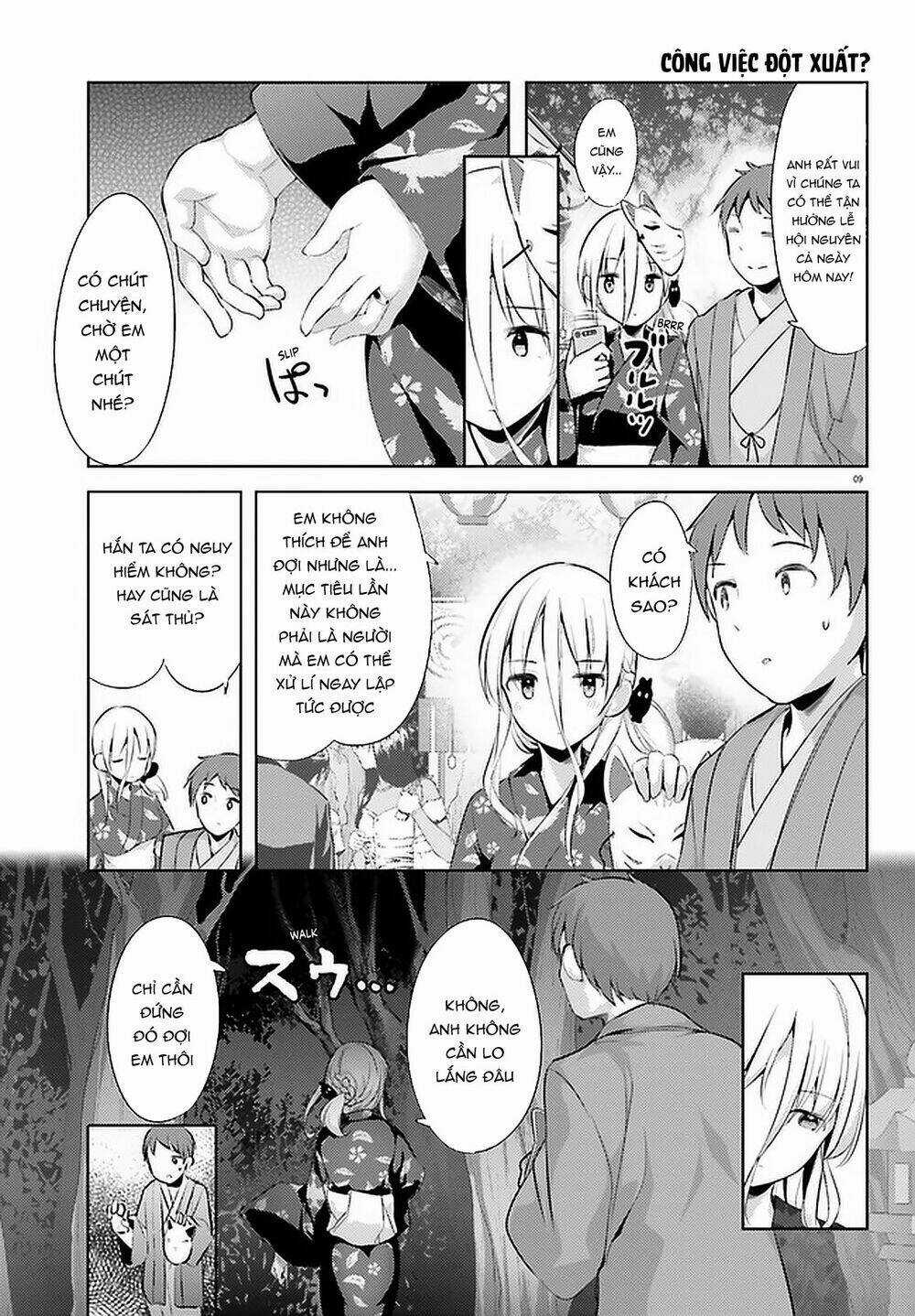 Haikei… Koroshiyasan To Kekkonshimashita Chapter 14 trang 9