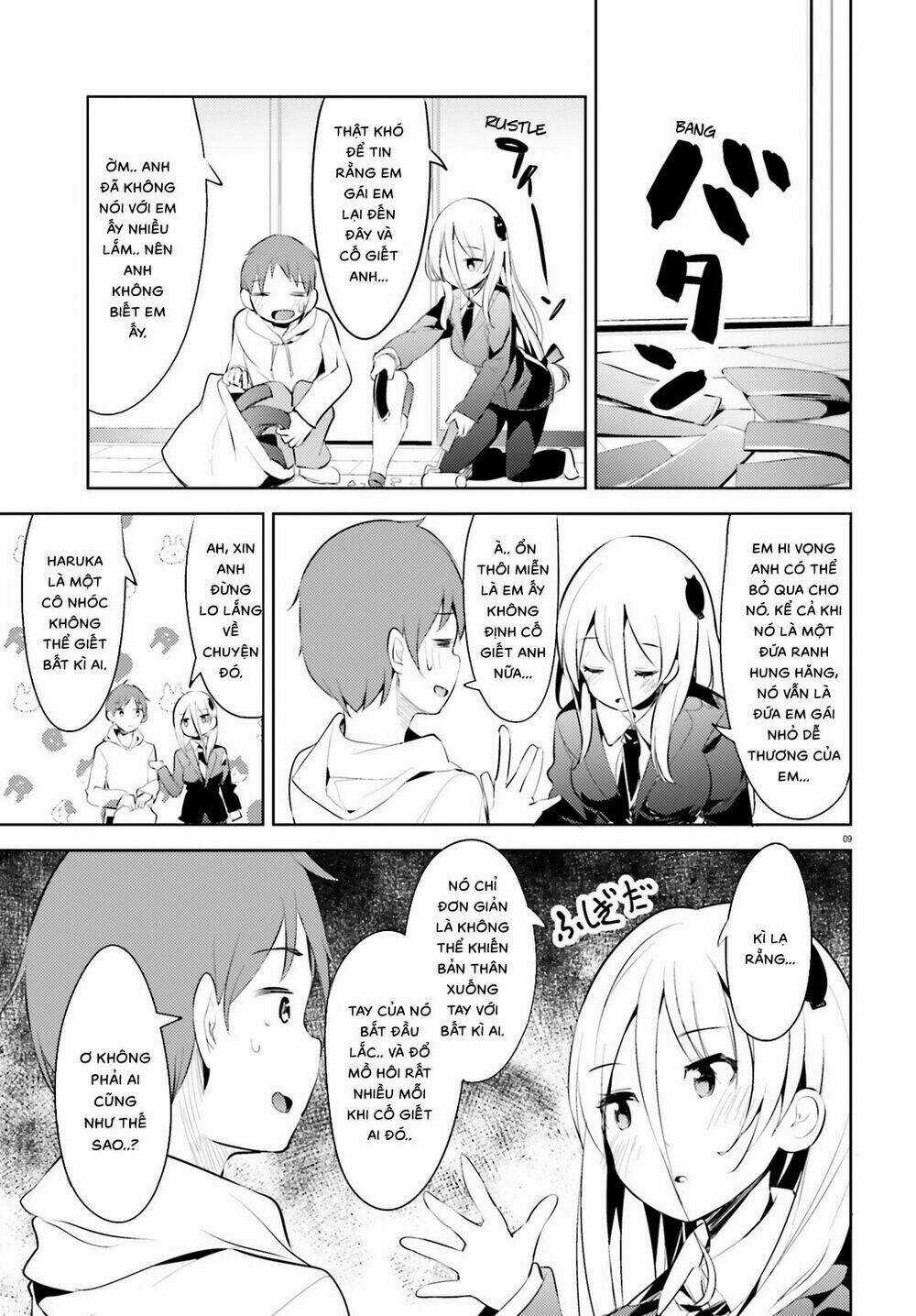 Haikei… Koroshiyasan To Kekkonshimashita Chapter 4 trang 9