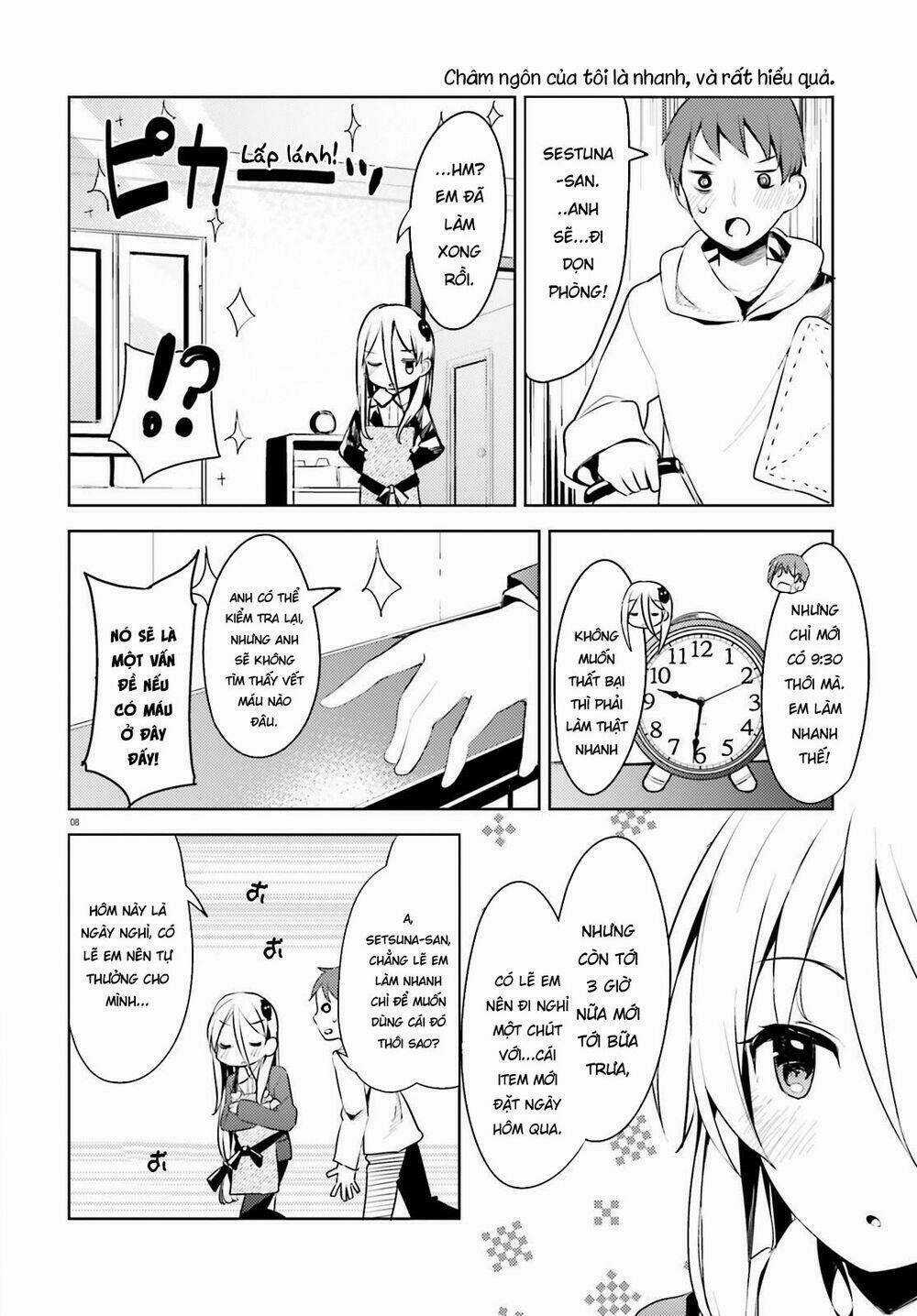 Haikei… Koroshiyasan To Kekkonshimashita Chapter 5 trang 8