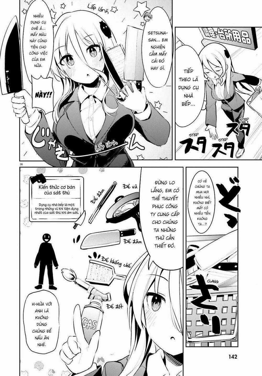 Haikei… Koroshiyasan To Kekkonshimashita Chapter 6 trang 6