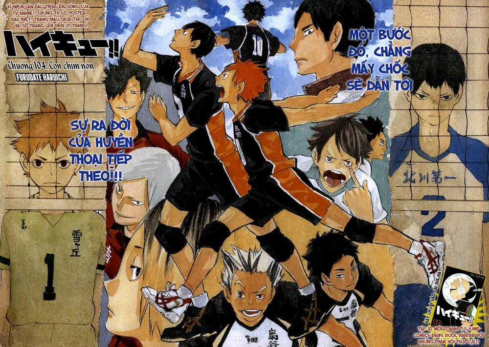 Haikyuu Chapter 104 trang 1