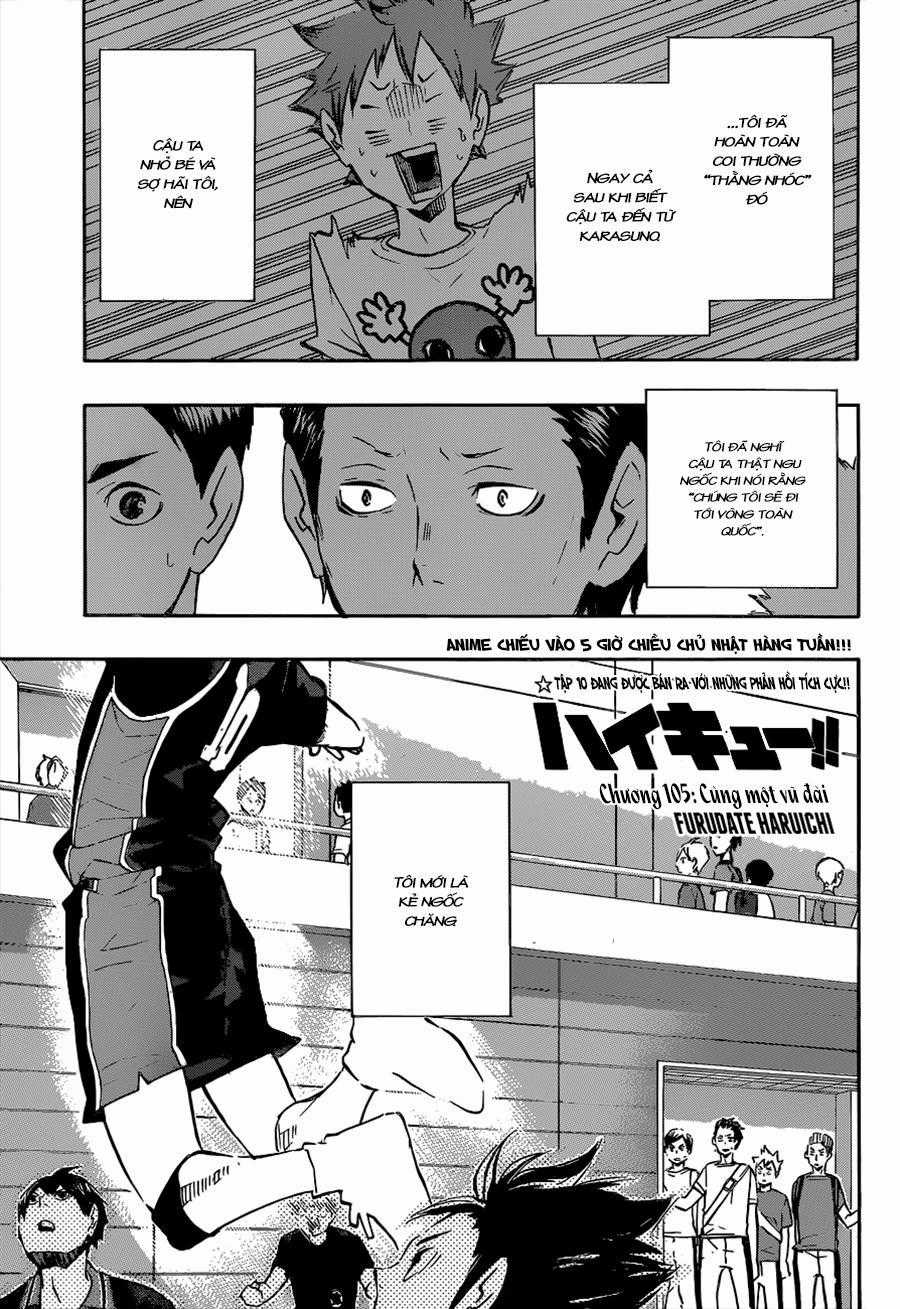 Haikyuu Chapter 105 trang 1