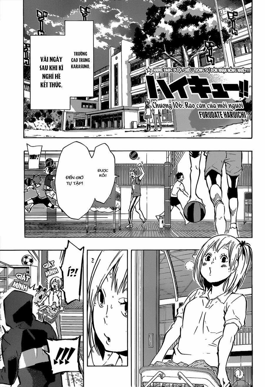 Haikyuu Chapter 106 trang 1