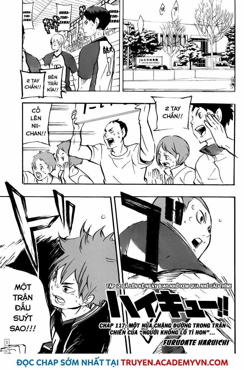 Haikyuu Chapter 117 trang 0
