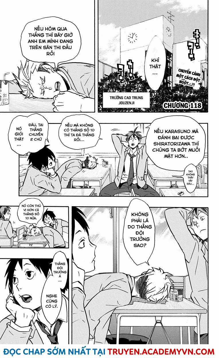 Haikyuu Chapter 118 trang 1
