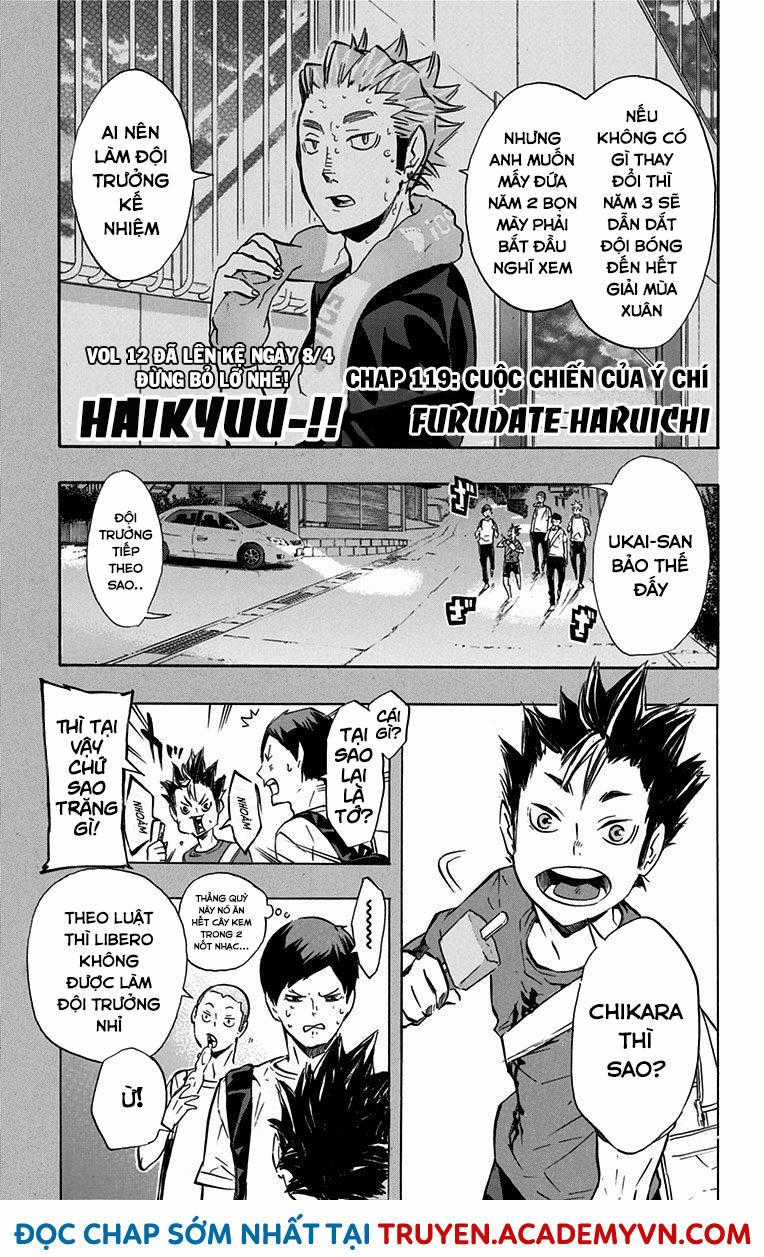 Haikyuu Chapter 119 trang 1