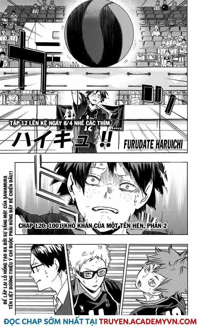 Haikyuu Chapter 120 trang 0