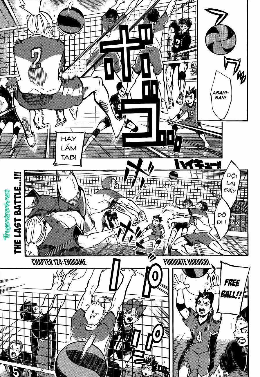 Haikyuu Chapter 124 trang 1