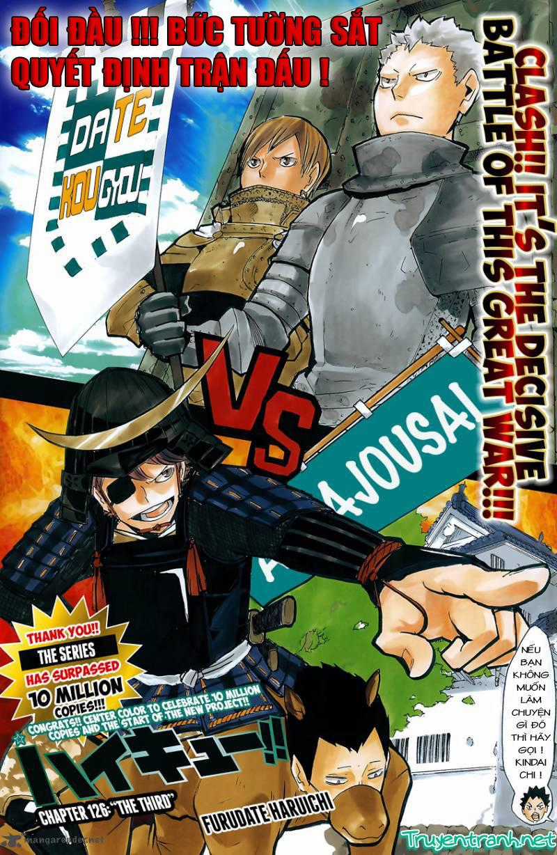 Haikyuu Chapter 126 trang 1