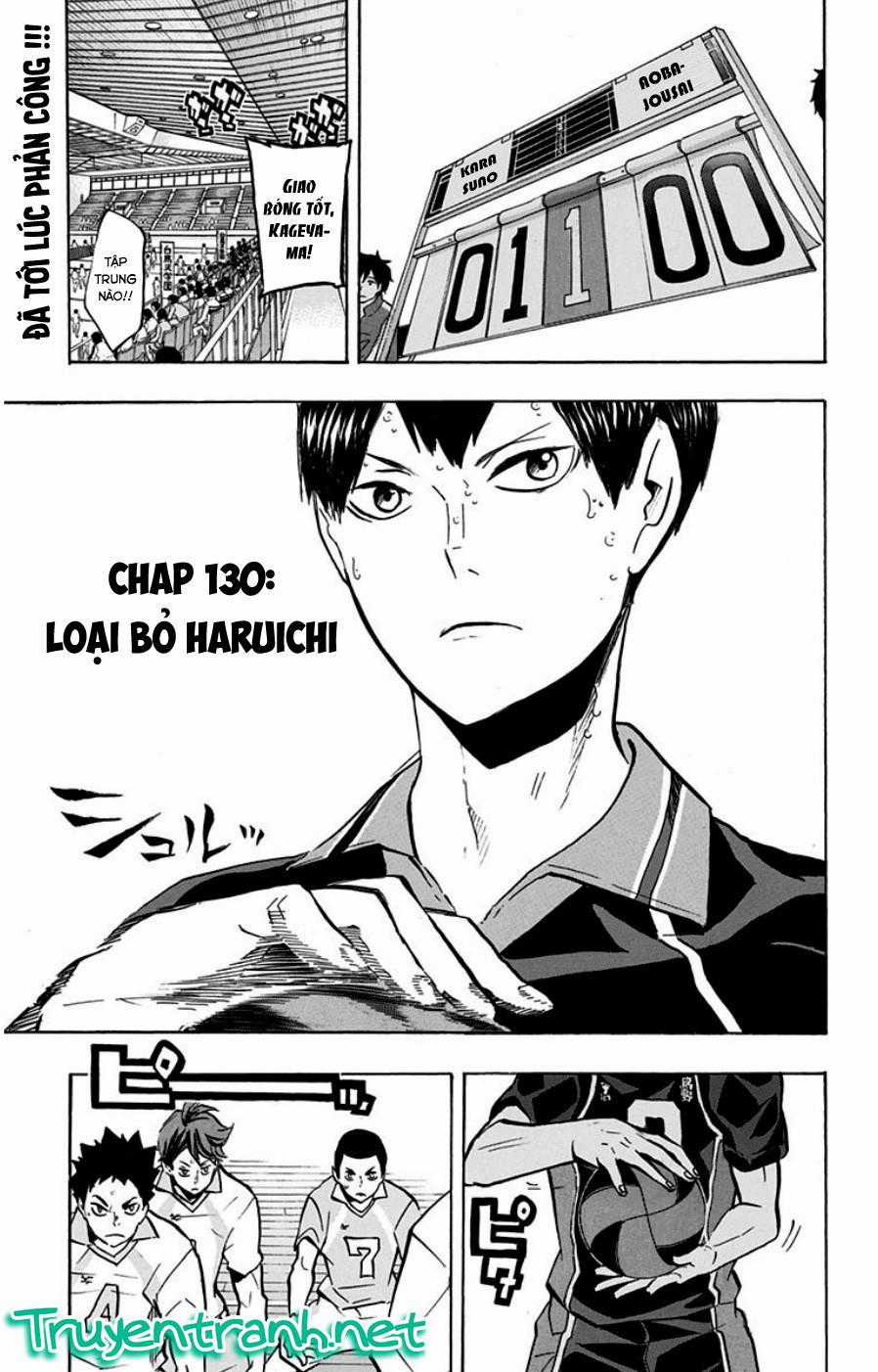 Haikyuu Chapter 130 trang 0
