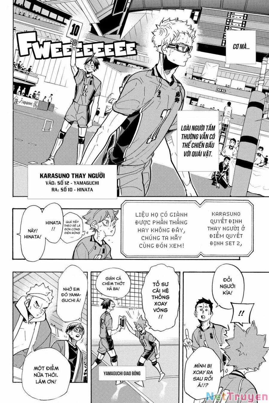 Haikyuu Chapter 357 trang 10