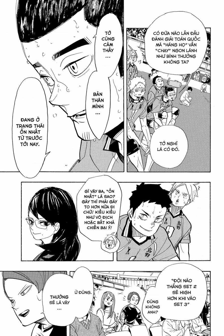Haikyuu Chapter 358 trang 10