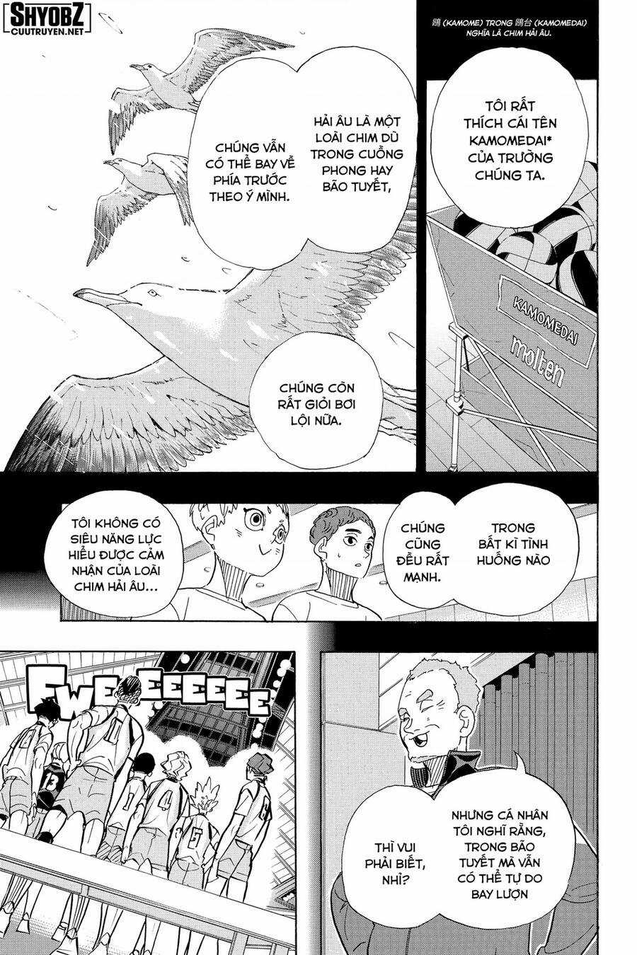 Haikyuu Chapter 358 trang 14