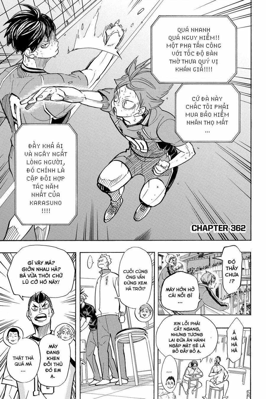 Haikyuu Chapter 362 trang 1