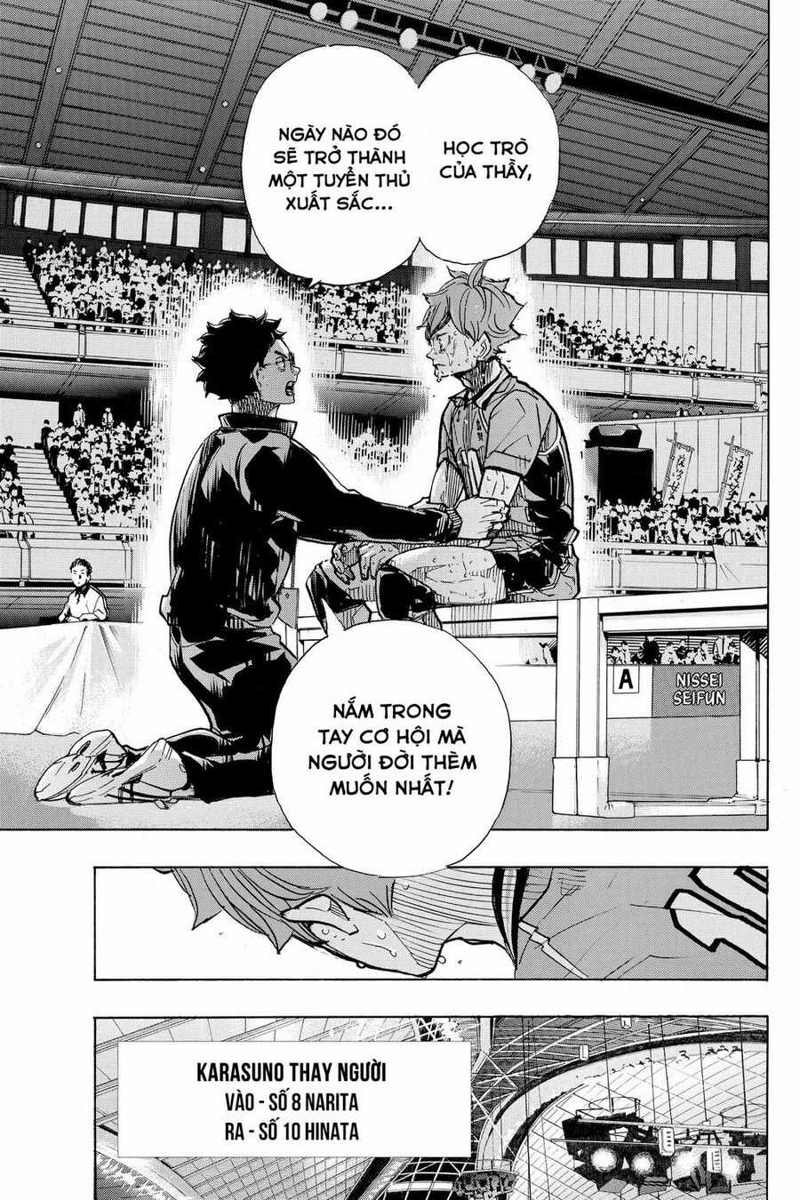 Haikyuu Chapter 365 trang 10
