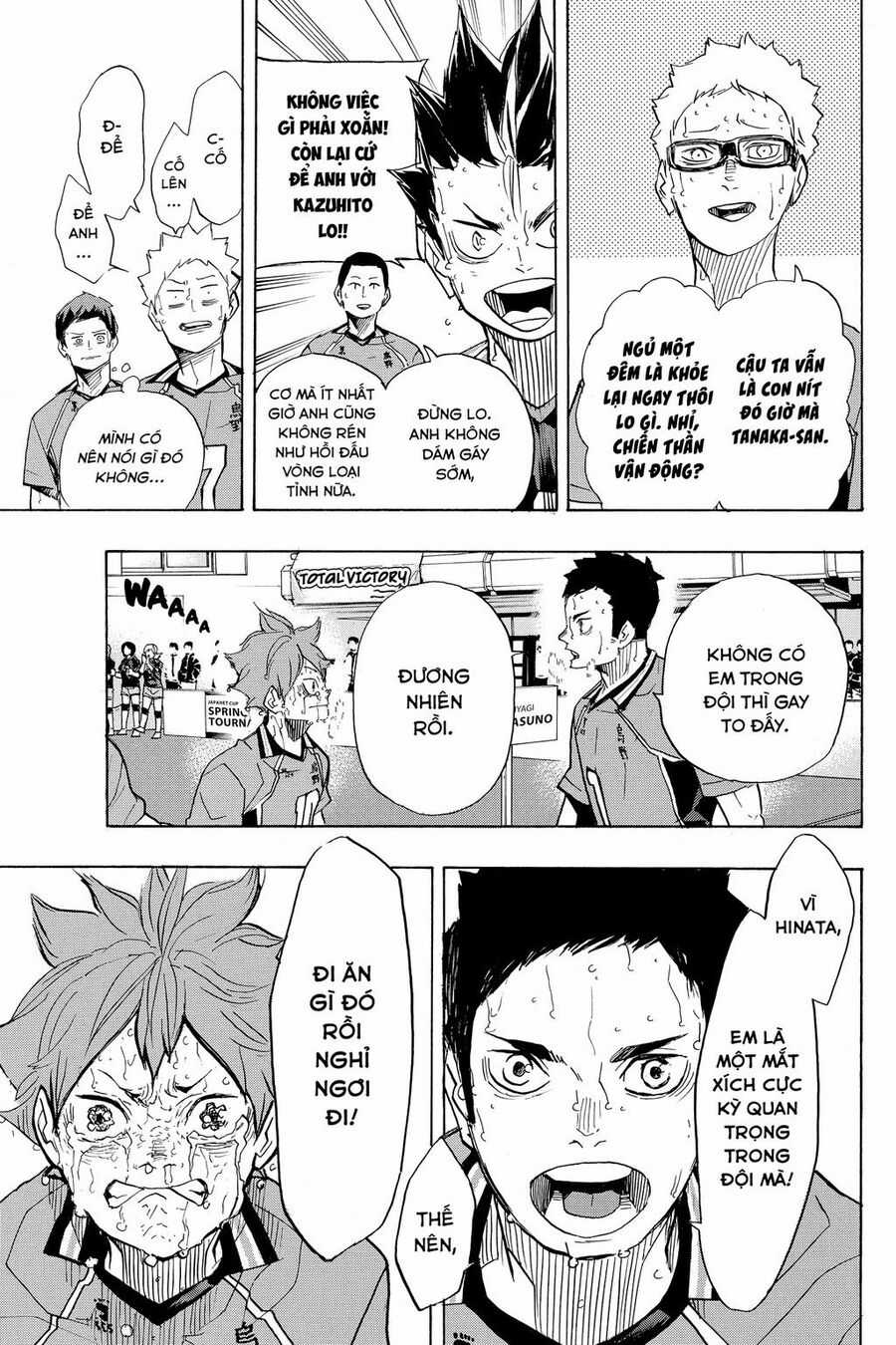 Haikyuu Chapter 365 trang 12