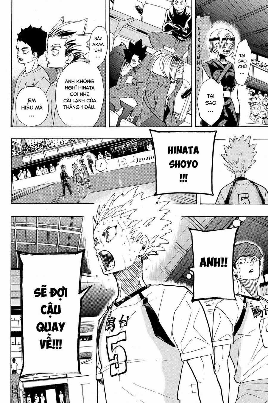 Haikyuu Chapter 365 trang 14