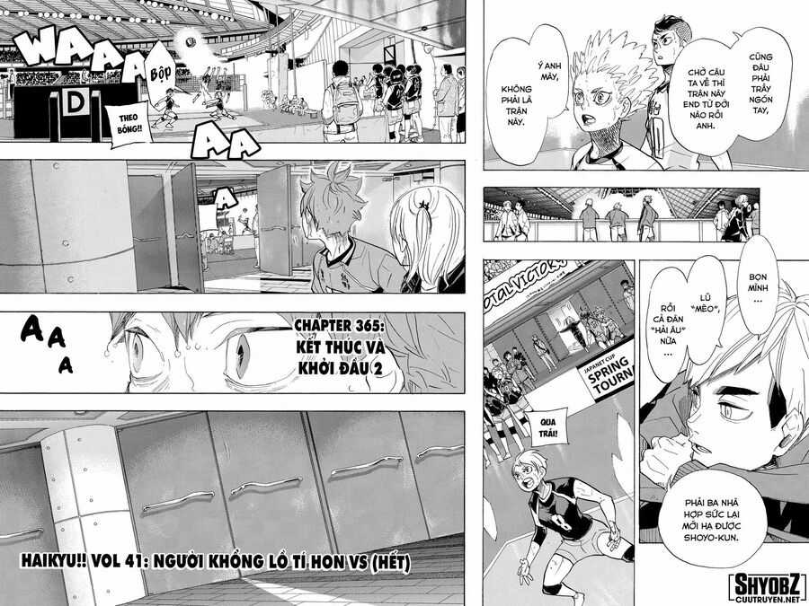 Haikyuu Chapter 365 trang 16