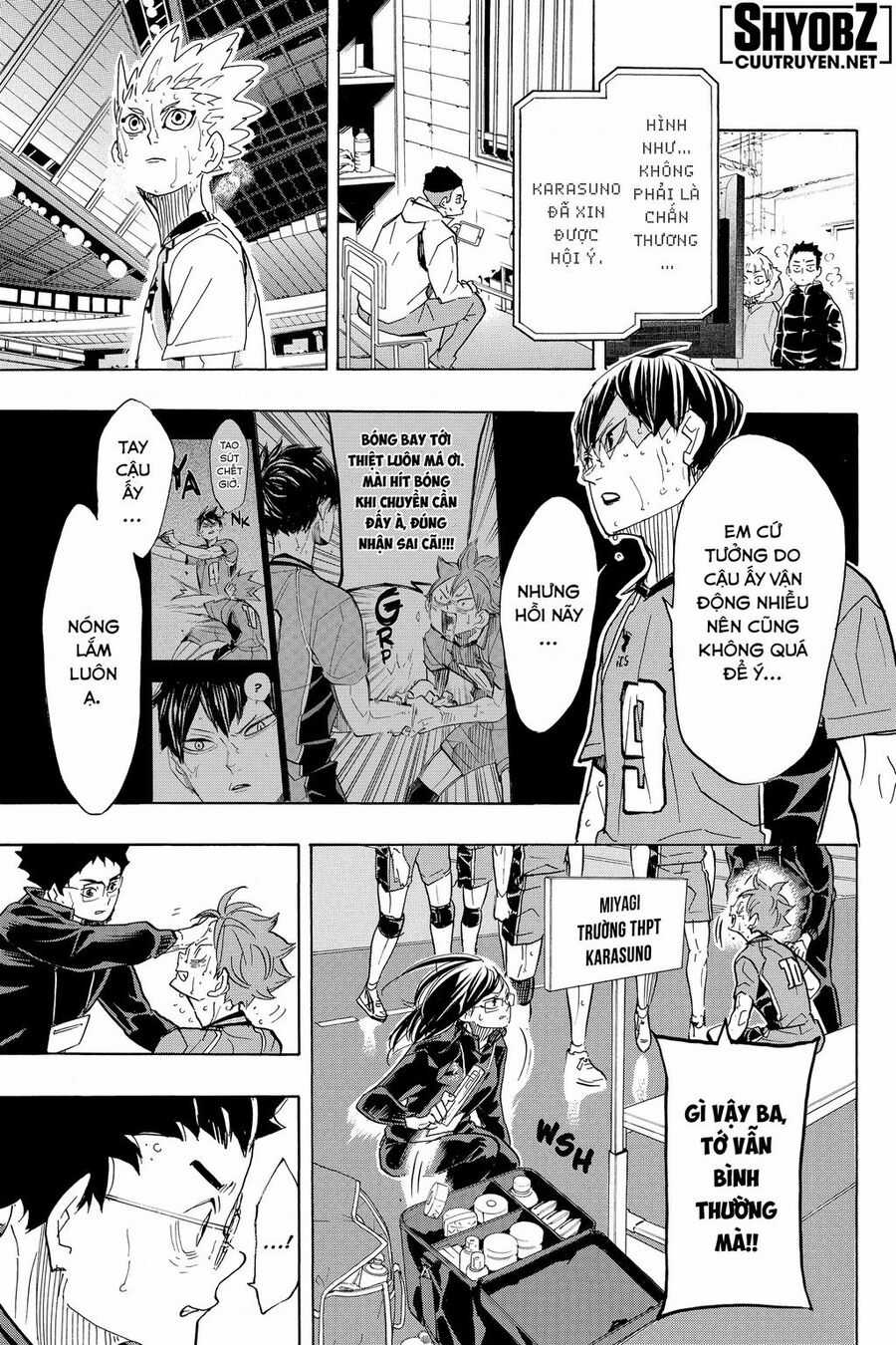 Haikyuu Chapter 365 trang 3
