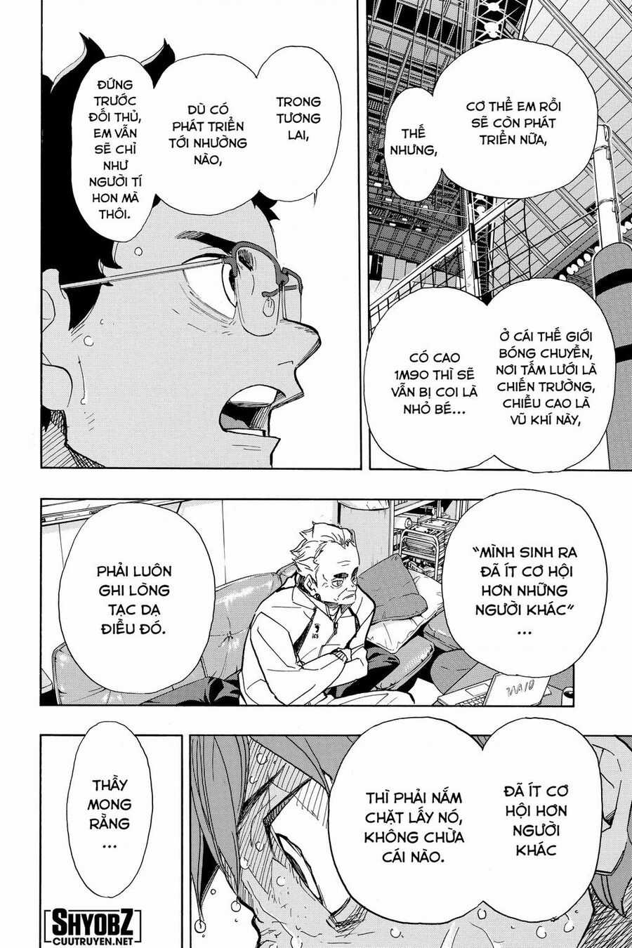 Haikyuu Chapter 365 trang 9