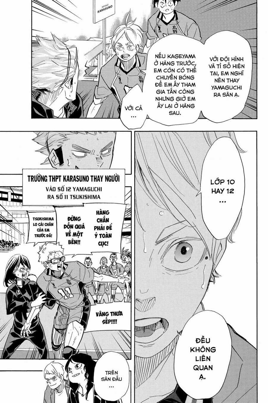 Haikyuu Chapter 367 trang 8