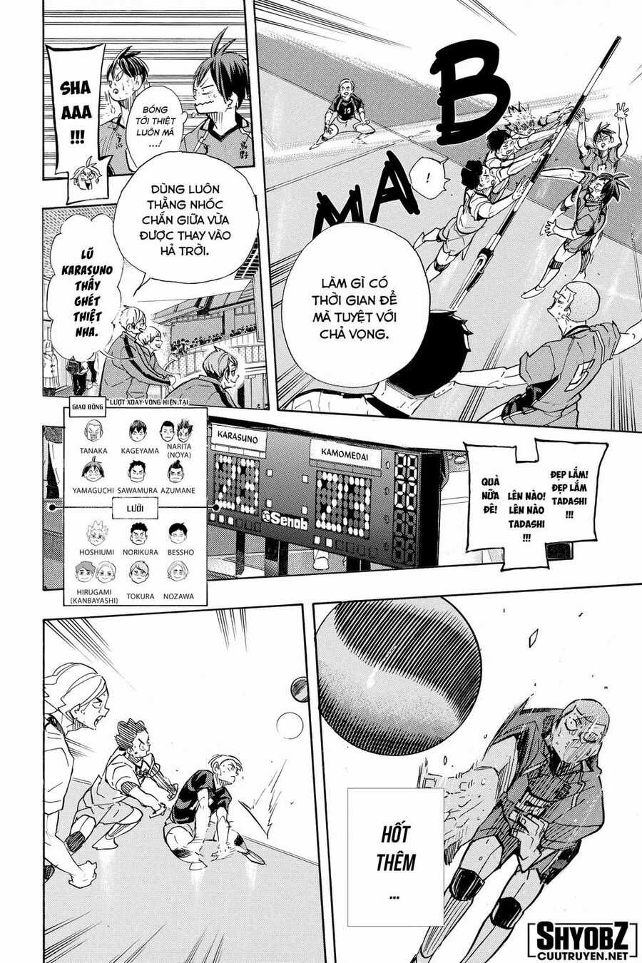 Haikyuu Chapter 367 trang 9