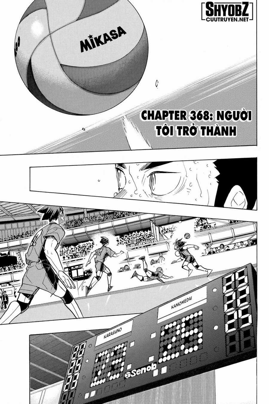 Haikyuu Chapter 368 trang 1