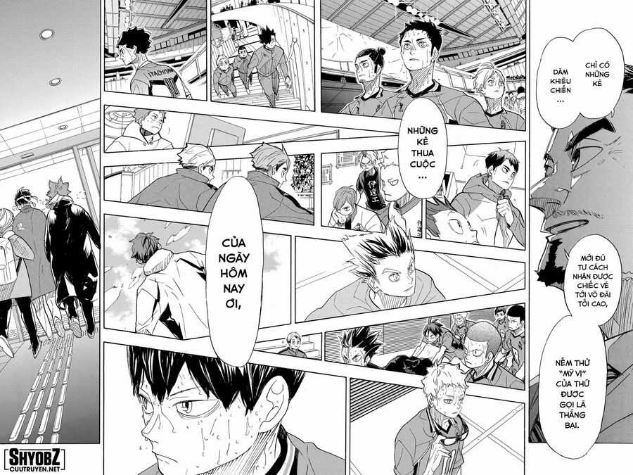Haikyuu Chapter 368 trang 14