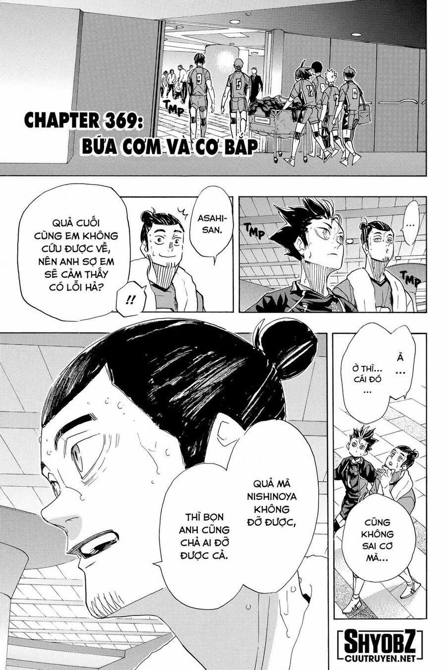 Haikyuu Chapter 369 trang 1
