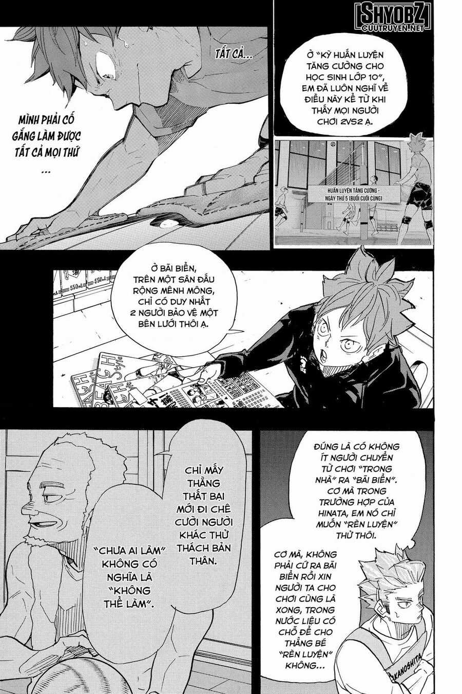 Haikyuu Chapter 370 trang 9