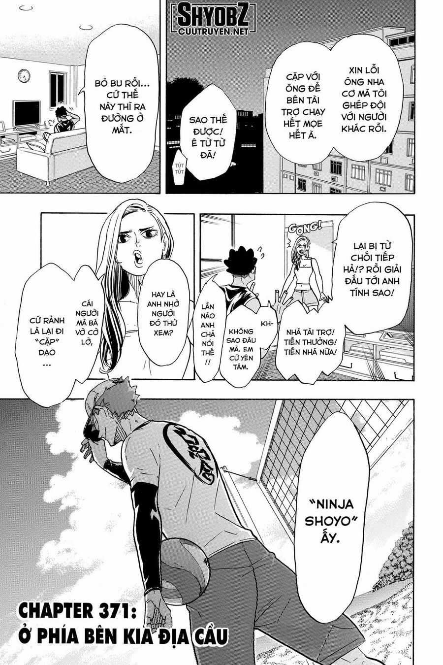 Haikyuu Chapter 371 trang 1