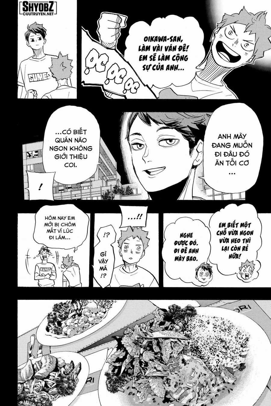 Haikyuu Chapter 372 trang 8