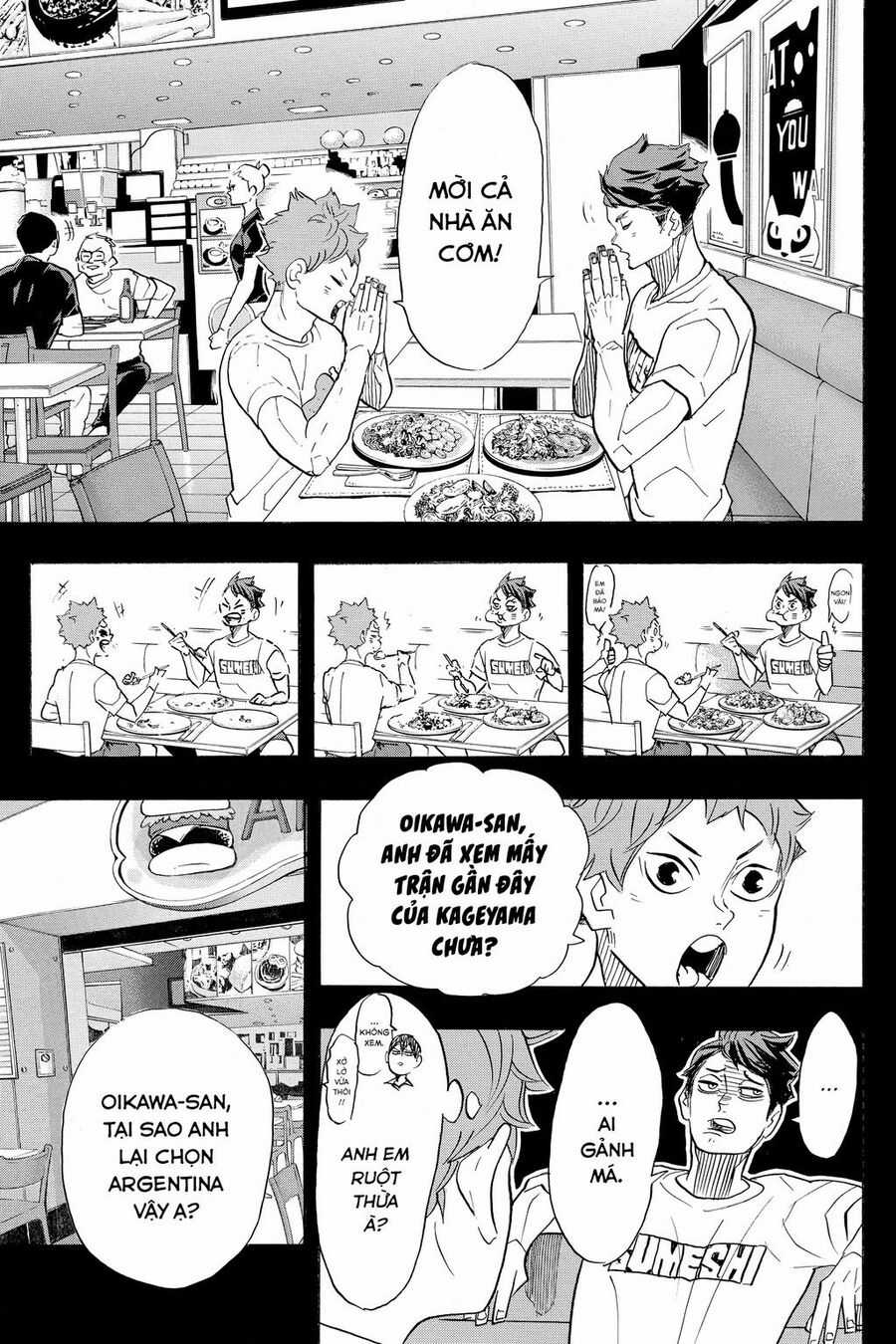 Haikyuu Chapter 372 trang 9