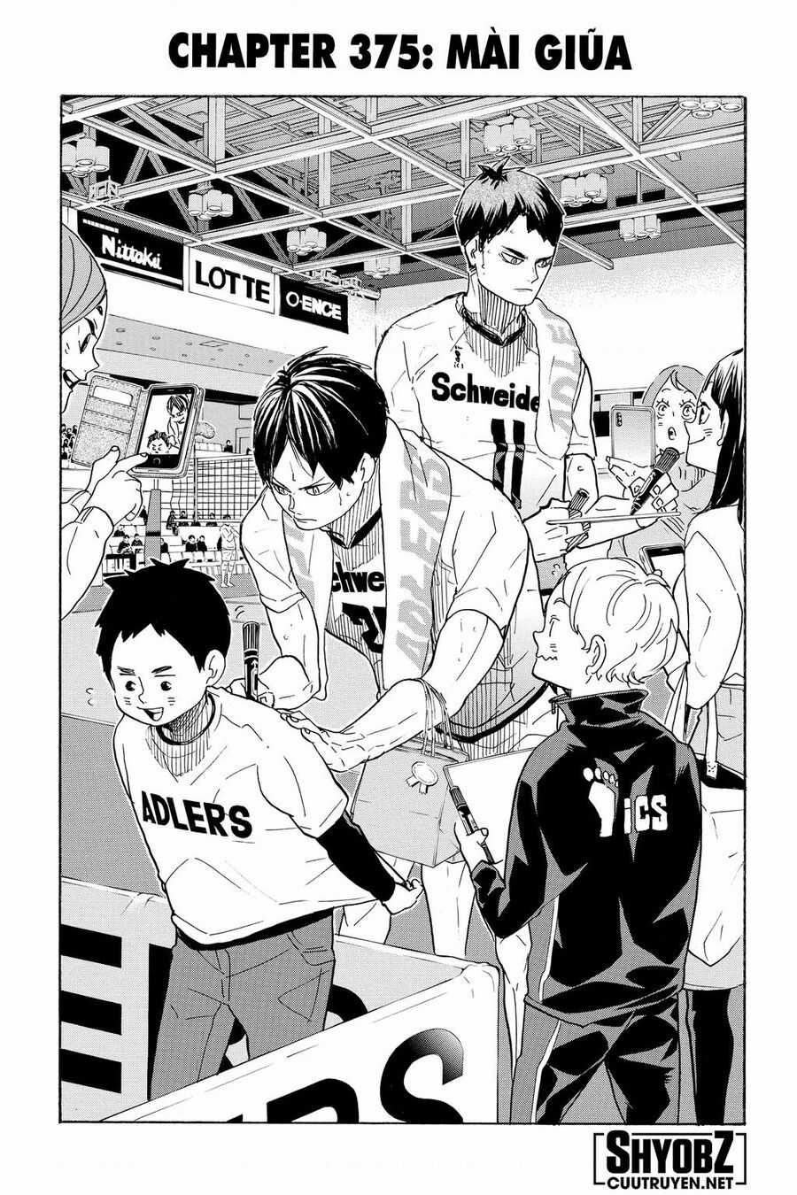 Haikyuu Chapter 375 trang 5